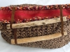 Handtasche wooden-knitwear braun